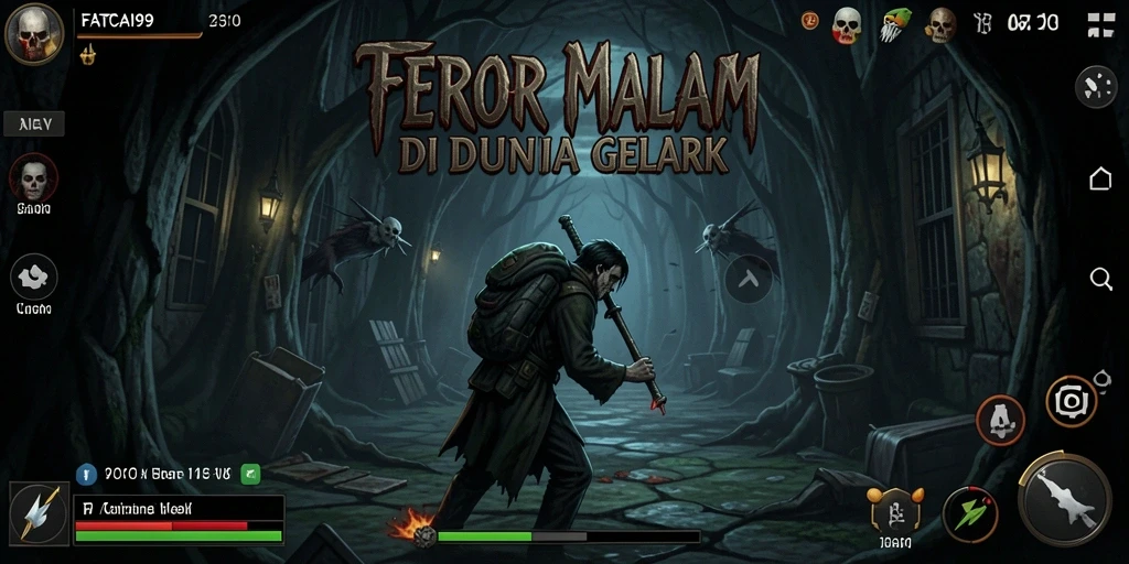 Gameplay menegangkan dengan kegelapan yang mengintimidasi.