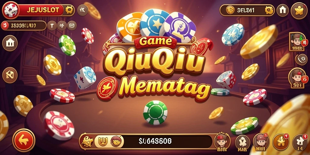 Tangkapan layar JEJUSLOT menampilkan gameplay seru QiuQiu.
