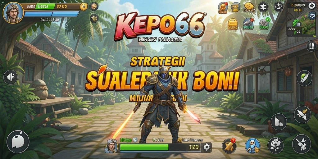 Tangkapan layar KEPO66 menunjukkan aksi pertempuran strategi yang mendebarkan.